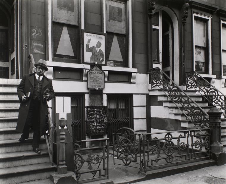 Church of God, 25 East 132nd Street, Manhattan, 1936