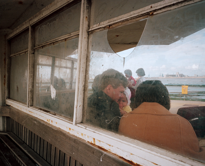 Gritty Photos of New Brighton from 1980s That Show How Working Class Enjoyed Their Holidays On Sea Side Resort