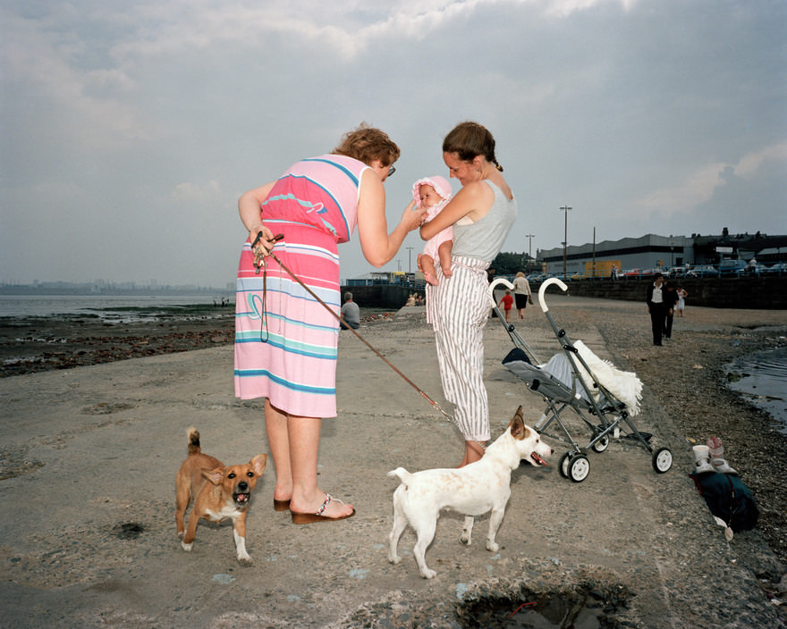 Gritty Photos of New Brighton from 1980s That Show How Working Class Enjoyed Their Holidays On Sea Side Resort