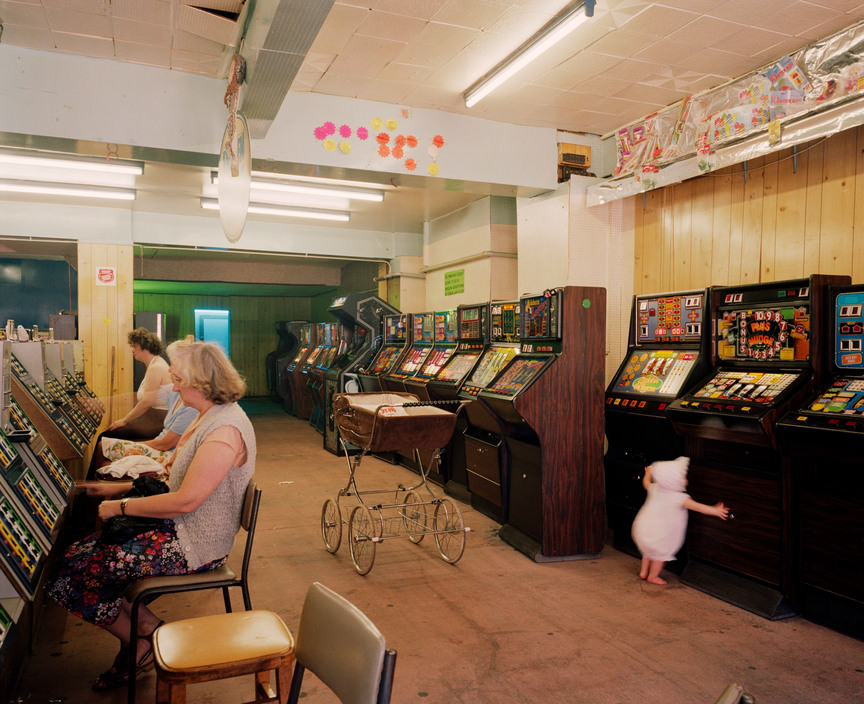 Gritty Photos of New Brighton from 1980s That Show How Working Class Enjoyed Their Holidays On Sea Side Resort