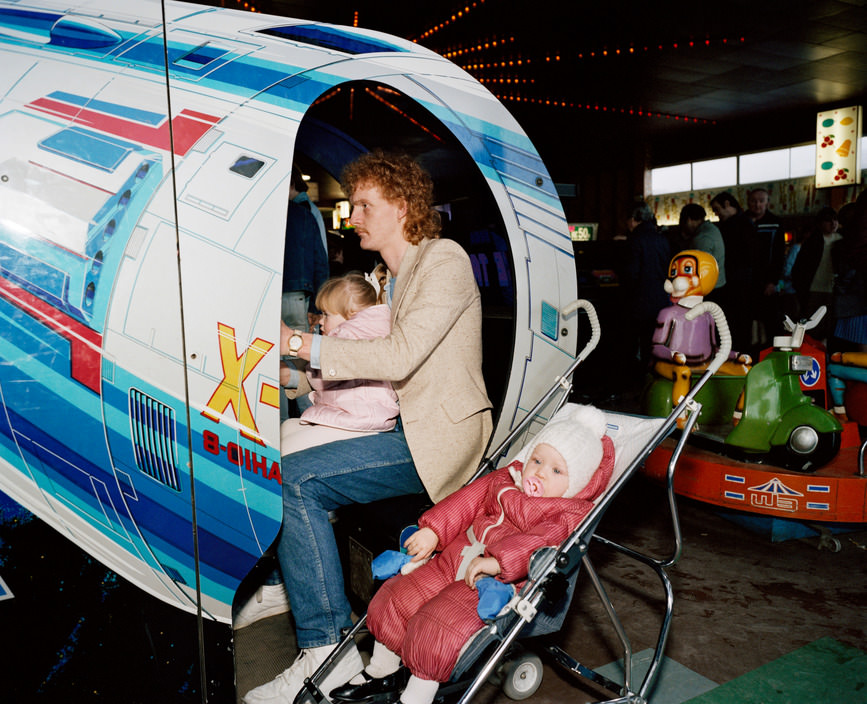 Gritty Photos of New Brighton from 1980s That Show How Working Class Enjoyed Their Holidays On Sea Side Resort