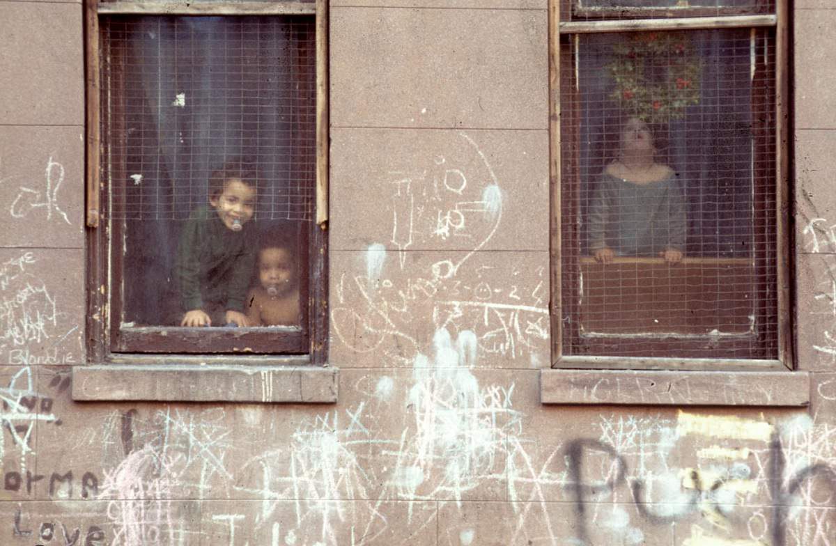 Girl, South Bronx, 1970