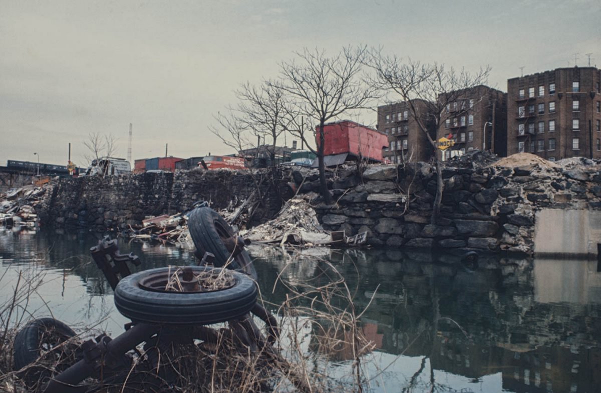 Bronx River at 177th St., Bronx, 1970