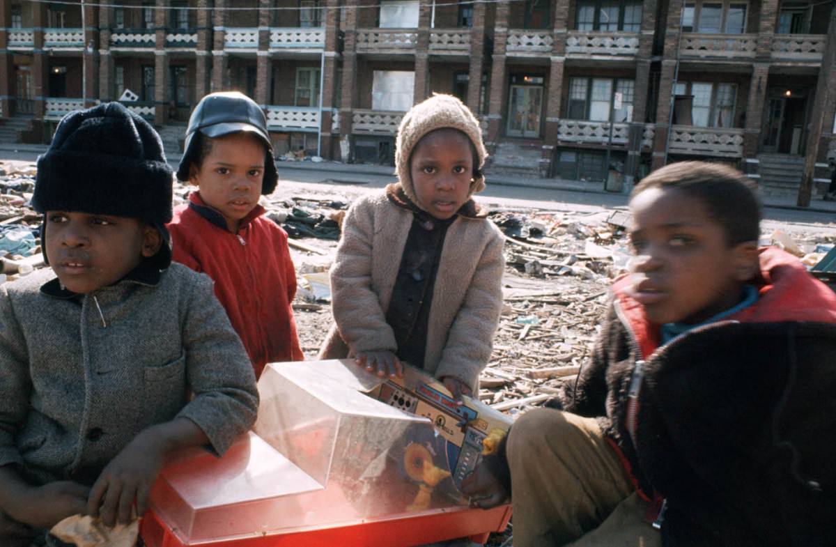 Fifth Ave. at 110th St. E. Harlem 1970