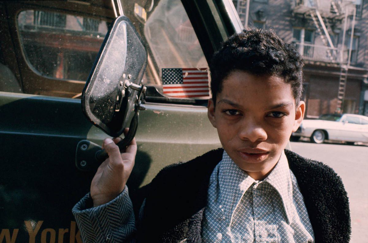 Boy, South Bronx, 1970