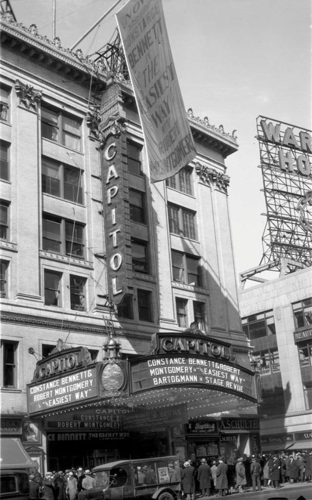 Capitol Theatre, New York, NY, February 27, 1931