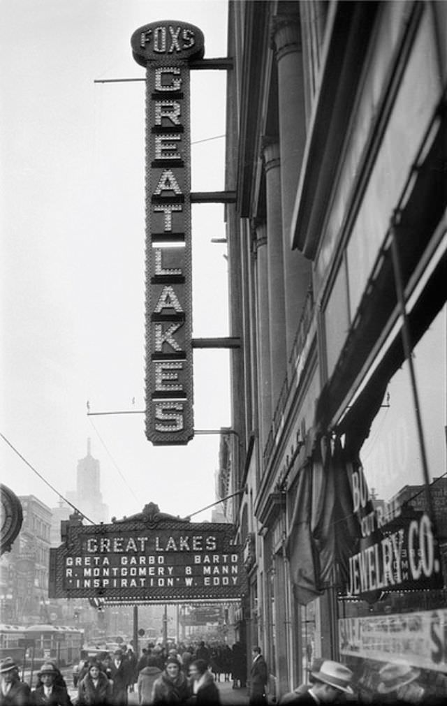 Fox’s Great Lakes Theatre (also known as the Paramount Theatre), Buffalo, New York, February 6, 1931