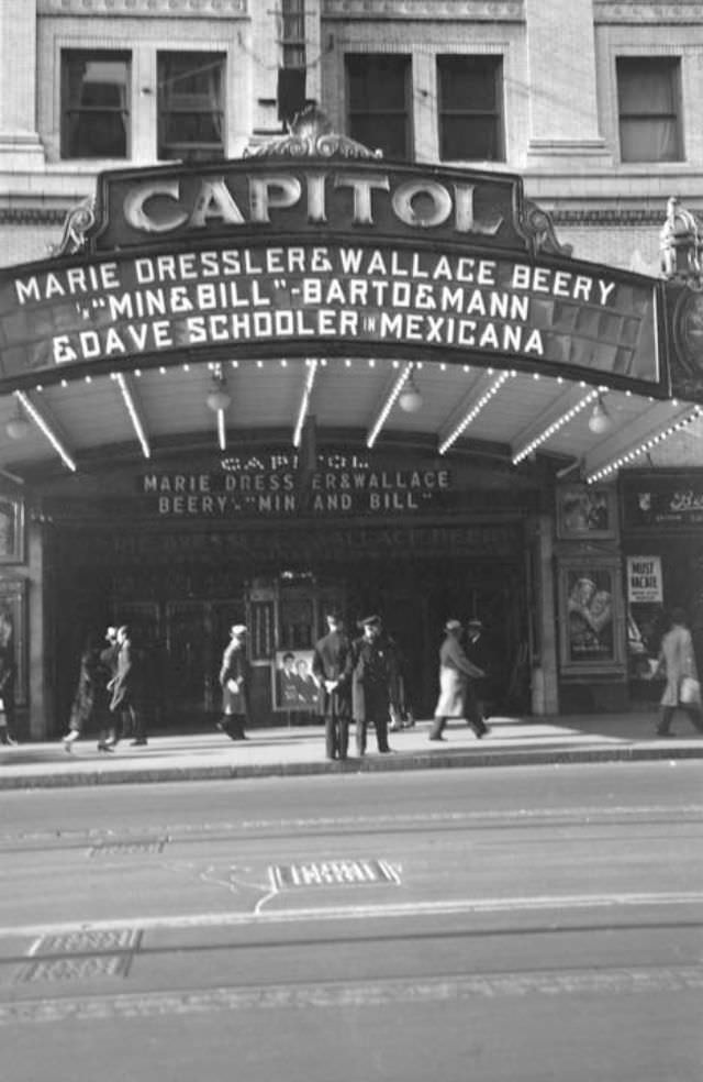 Capitol Theatre, NY, December 1930