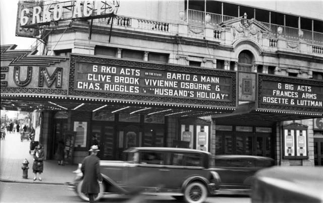 RKO Coliseum Theatre, NY, January 1932