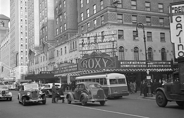 Roxy Theater, New York, 1937