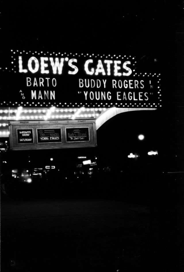 Loew's Gates Theatre, Brooklyn, NY, May 7, 1930
