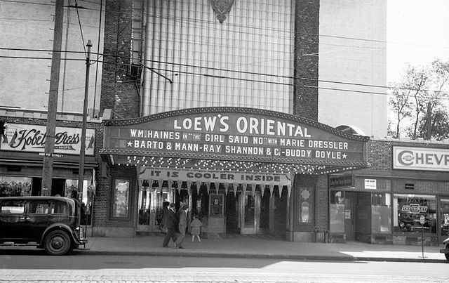 Loew's Oriental Theatre, Brooklyn, NY, 1930