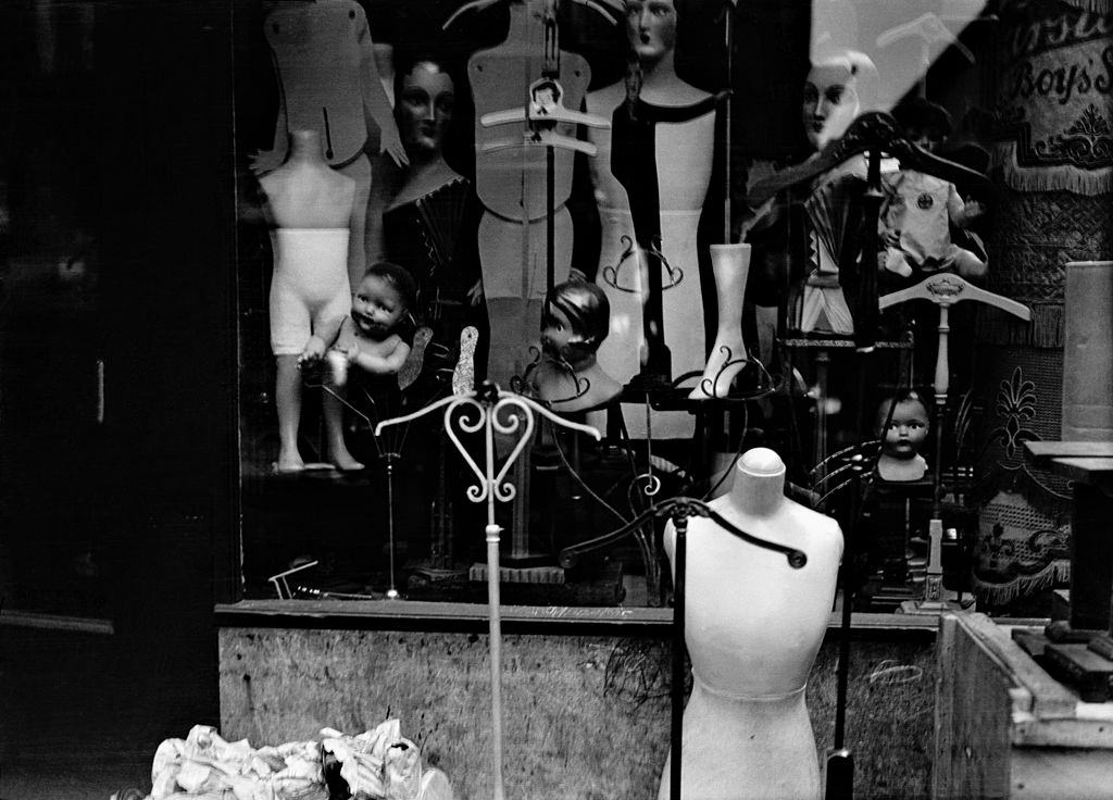 Mannequins Reliable Play Figure Company Lower East Side, New York City, 1930s.