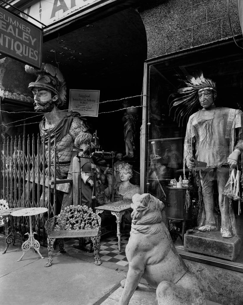 The Sumner Healey Antique Shop, New York City, 1936.