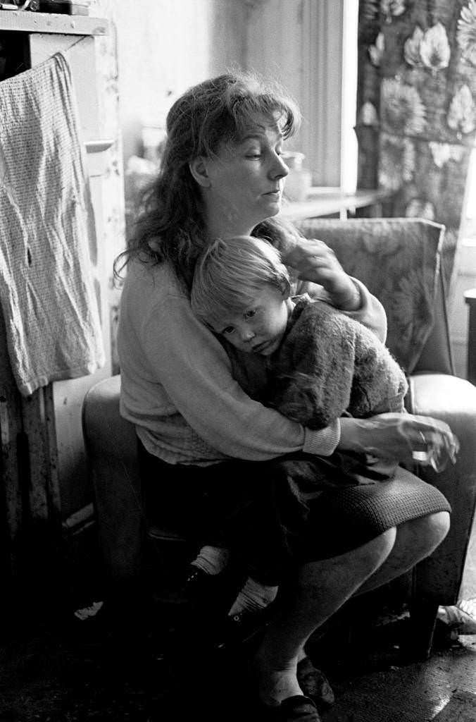 Mother and child Newcastle 1971