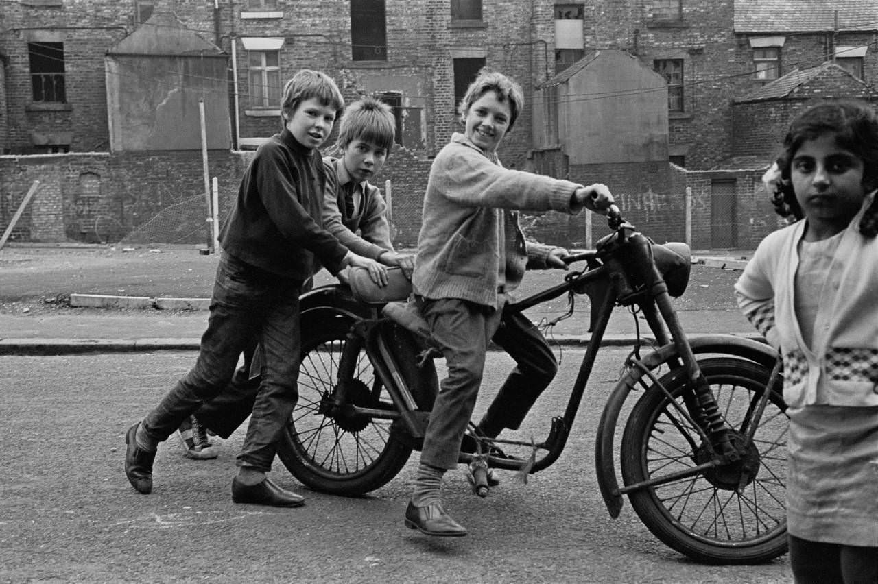 Children playing in Newcastle’s West End 1971