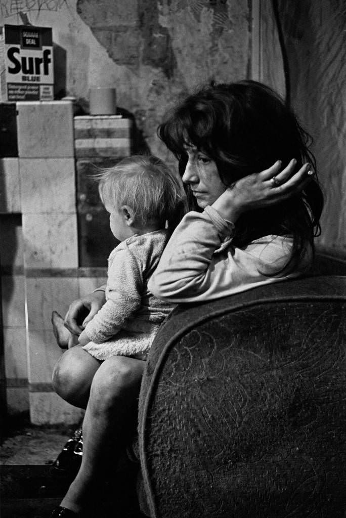 Mother and child Newcastle West End 1971
