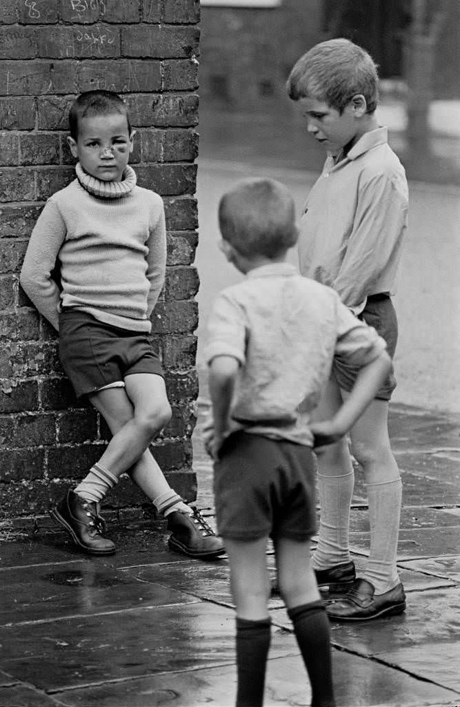 Street corner Salford 1972