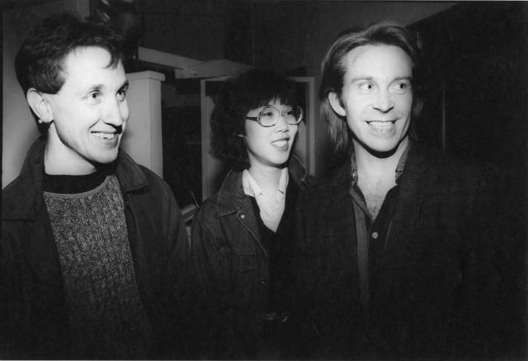 Peter Peterson, Charlene Chu, Jim Call, 1984