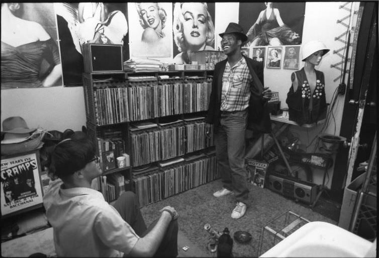 Jay's room, Charlie, Greenwich Village West, 1985