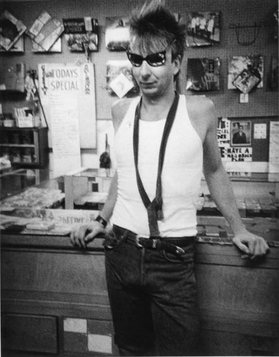 Gary Rachac in Tashas Music City, Downtown San Diego, 1986