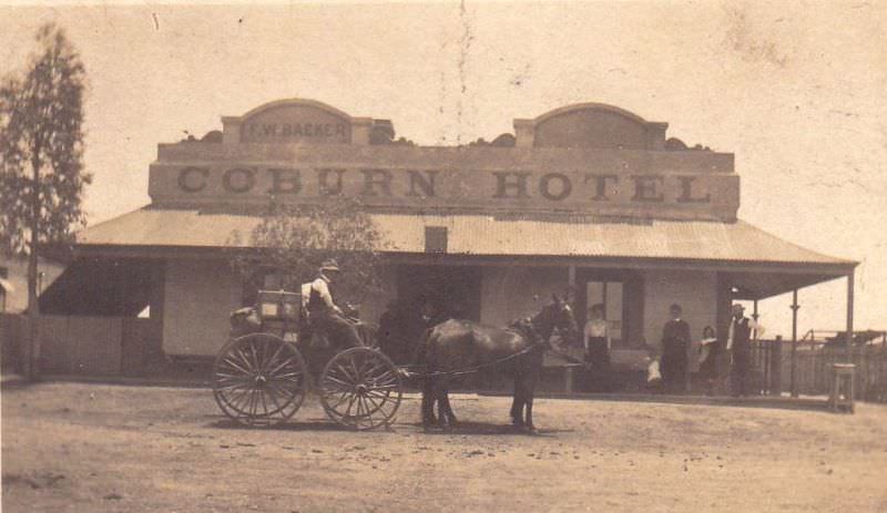 Co'burn Hotel, Cockburn, 1908