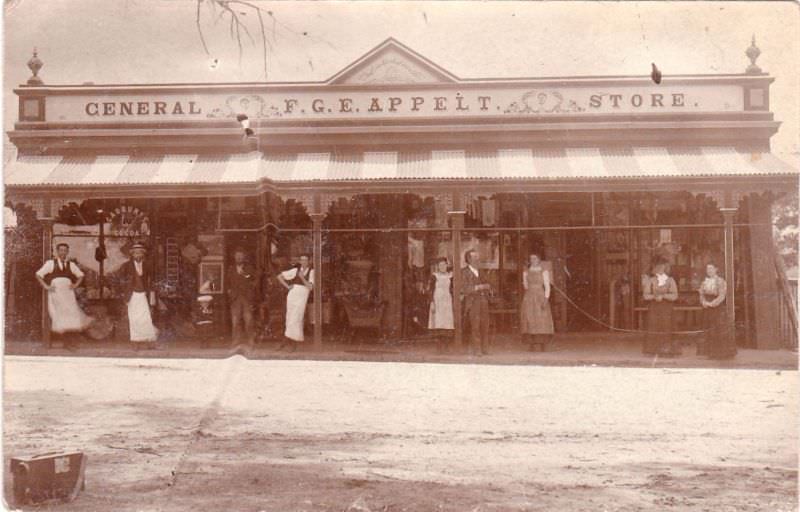 F.G.E. Appelt General Store, Eudunda, circa 1905