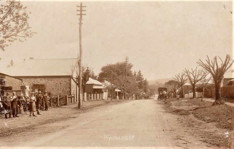 Hahndorf street scenes, circa early 1900s