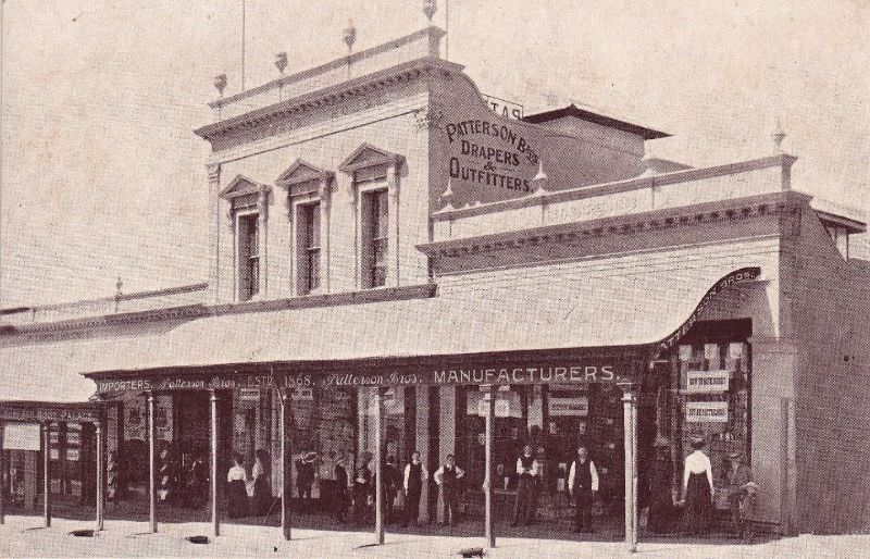 Patterson Bros Drapers, Norwood, circa early 1900s