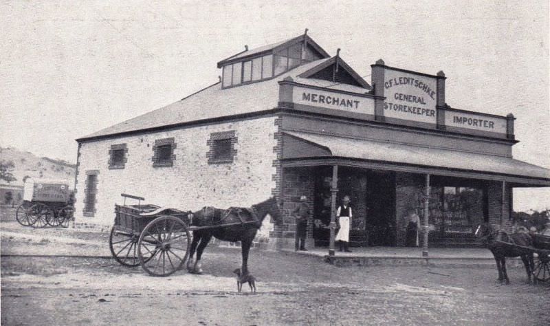 Point Pass. C. F. Leditschke's General Store, circa early 1900s