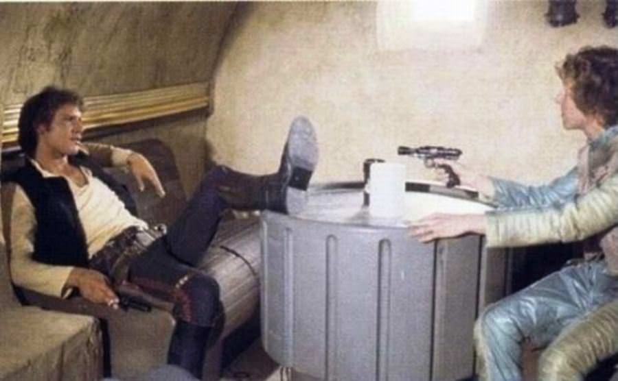 Years later, this scene in which Han most definitely shot first would be subject to the most controversial re-edit in movie history. #49