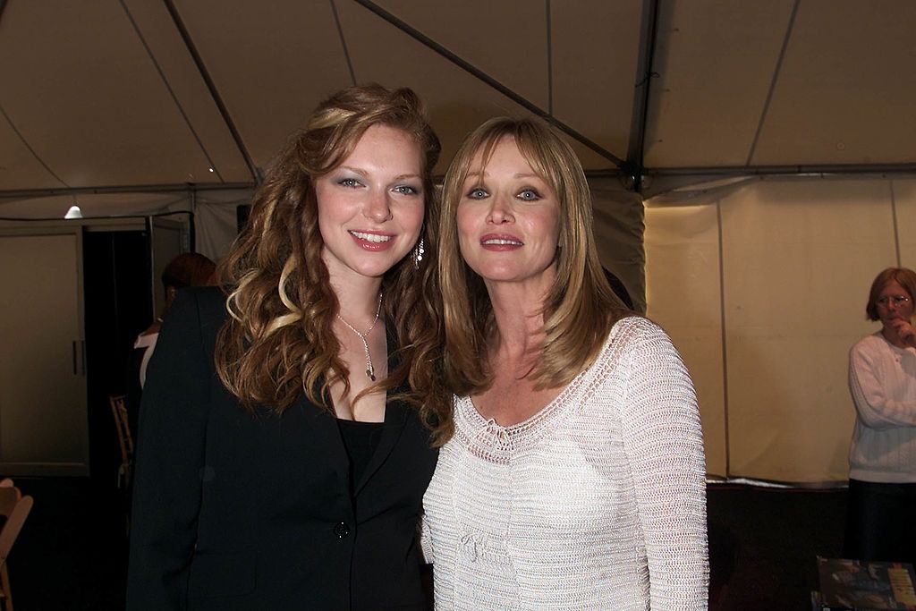 Tanya Roberts with Laura Prepon.