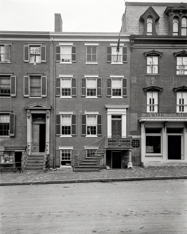 Lincoln's Deathplace. Washington, D.C., circa 1900.