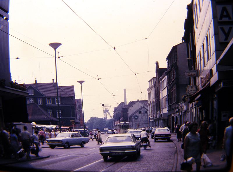 Gladbeck street scenes, 1960s