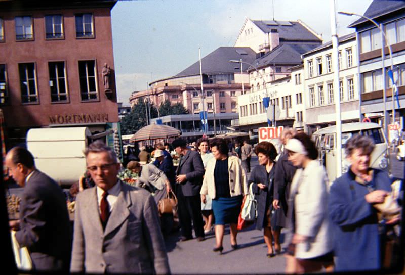 Mainz street scenes, 1960s