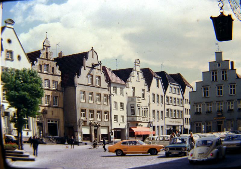 Marktplatz Warendorf, 1960s
