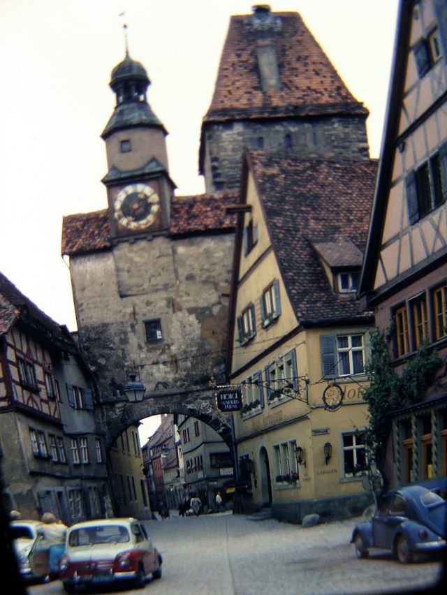 Rothenburg ob der Tauber, 1960s