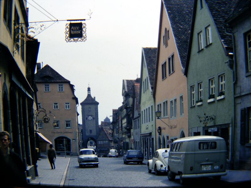 Rothenburg ob der Tauber, 1960s