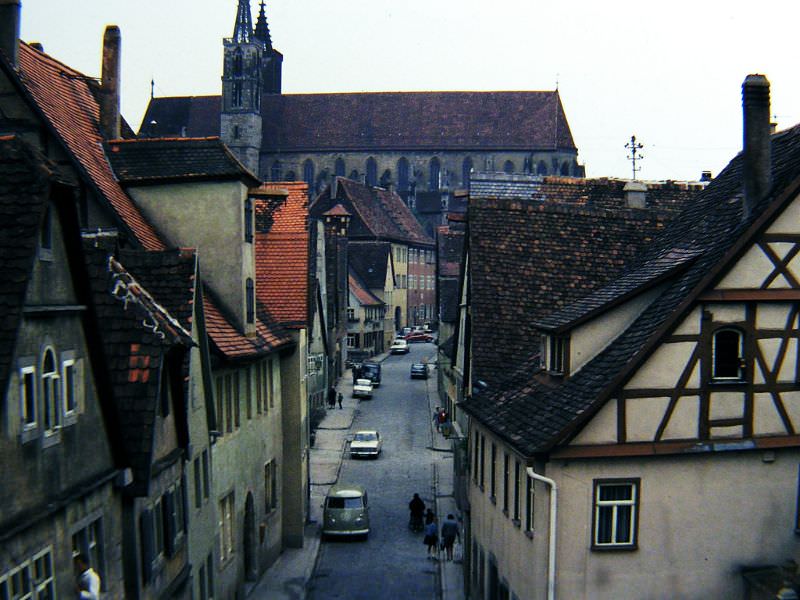 Rothenburg ob der Tauber, 1960s