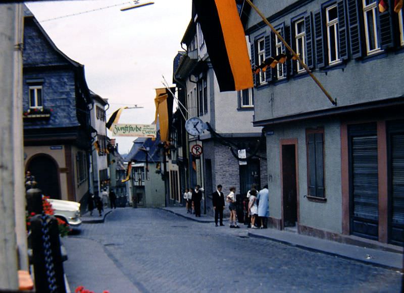 Wiesbaden street scenes, 1960s