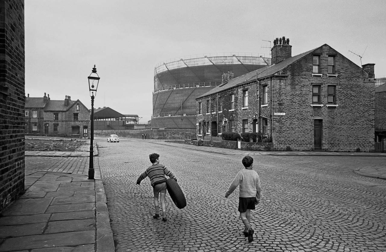 Trophy for the street game, Bradford, 1969