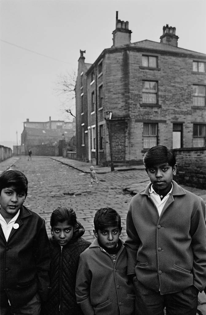 Returning from school, Bradford, 1969