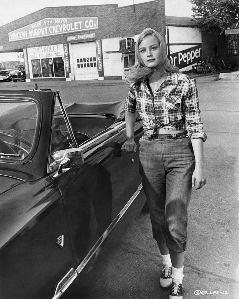 Cybill Shepherd as Jacy Farrow in a scene from the Columbia Pictures movie 'The Last Picture Show ' in 1971