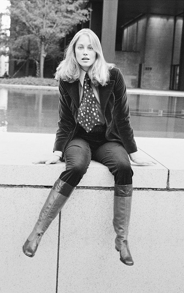 Cybill Shepherd in New York, 1971.