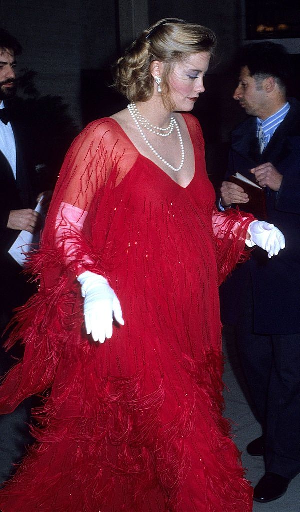 Cybill Shepherd Attending Premiere of "The Lady Vanishes" in London, 1979.