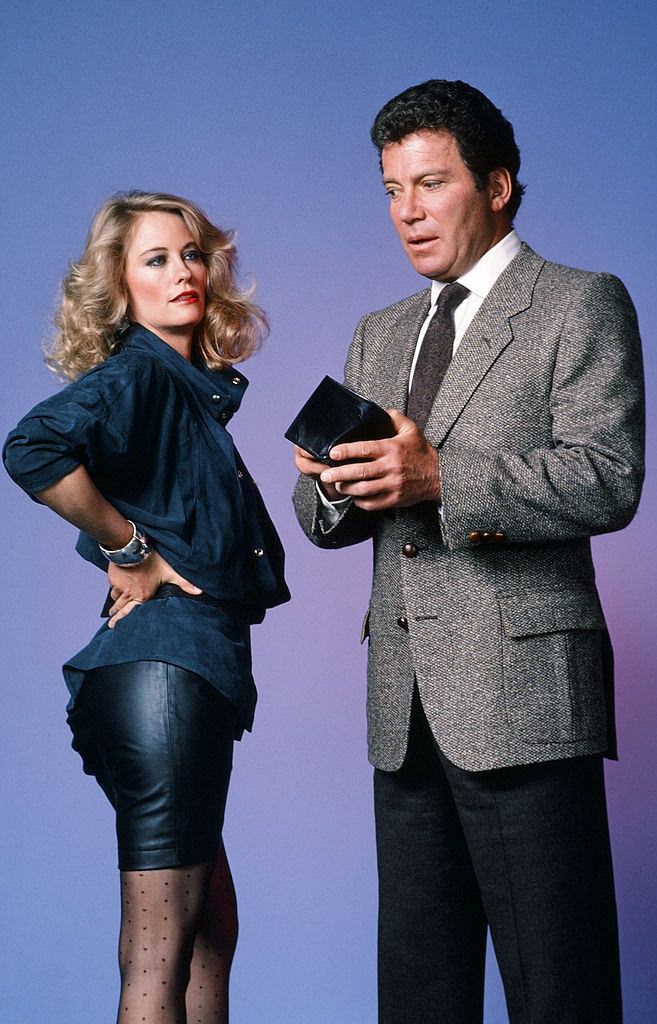 Cybill Shepherd with  William Shatner in "Secrets of a Married Man", 1984.