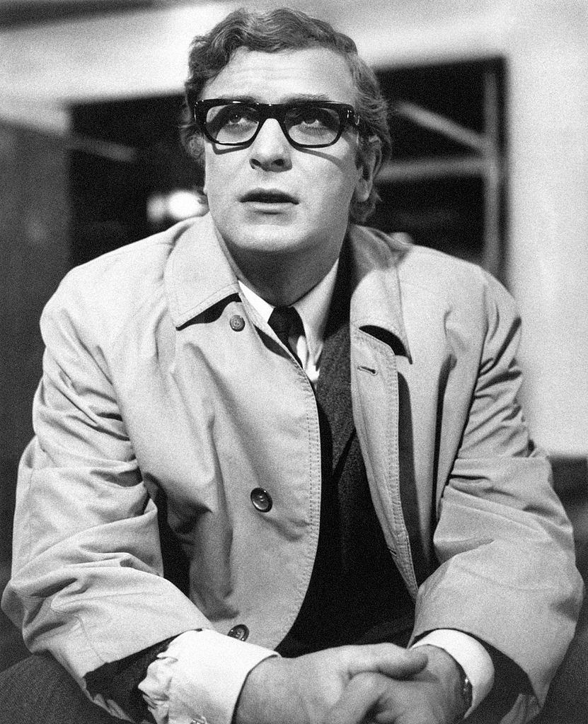 Michael Caine in the guise of the British spy Harry Palmer, 1963