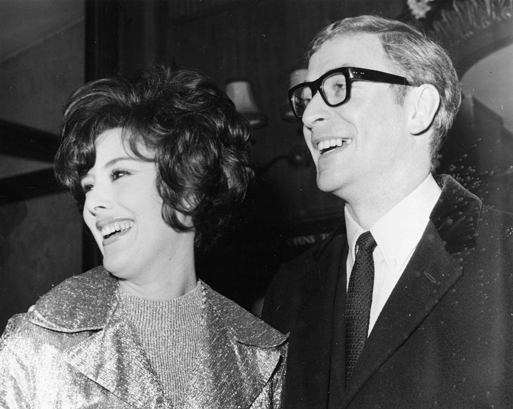 Michael Caine with Sue Lloyd, 1965.