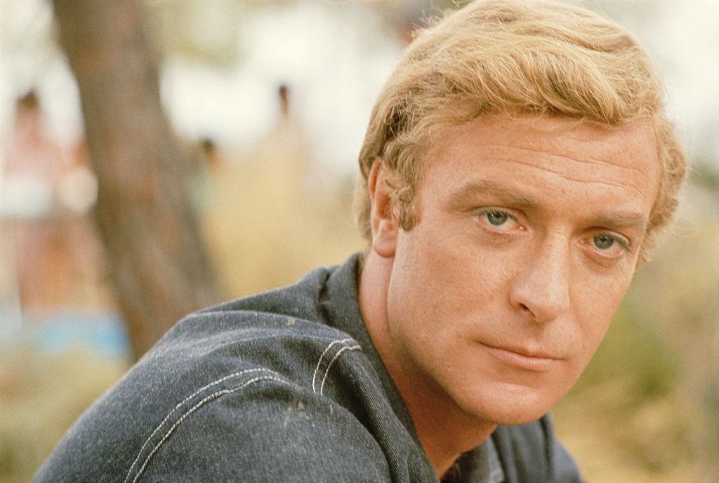 Michael Caine on the set of the film 'The Magus', 1968.