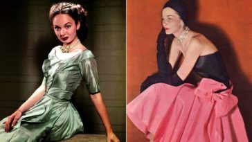 Gorgeous Photos Of Classic Beauties in Taffeta Dresses From the 1950s